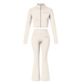Cream Zip-Up Set