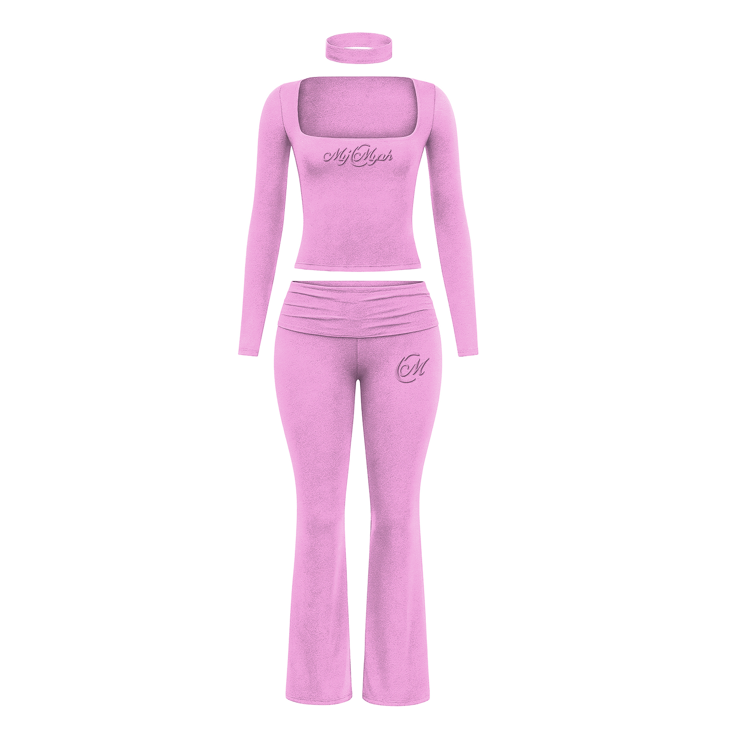 Pink Flared Set